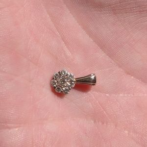 White Gold Diamond Pendant